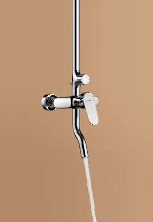 Душевая система с изливом Arrow AHMG33013CP хром